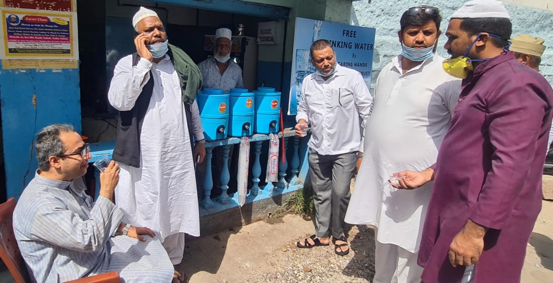 FREE Drinking Water Camp, opp., Dargah Hara Darwaza, Mustaid Pura, Hyd., – TS.