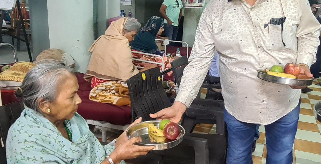 Lunch Program at Fatima Old Age Home