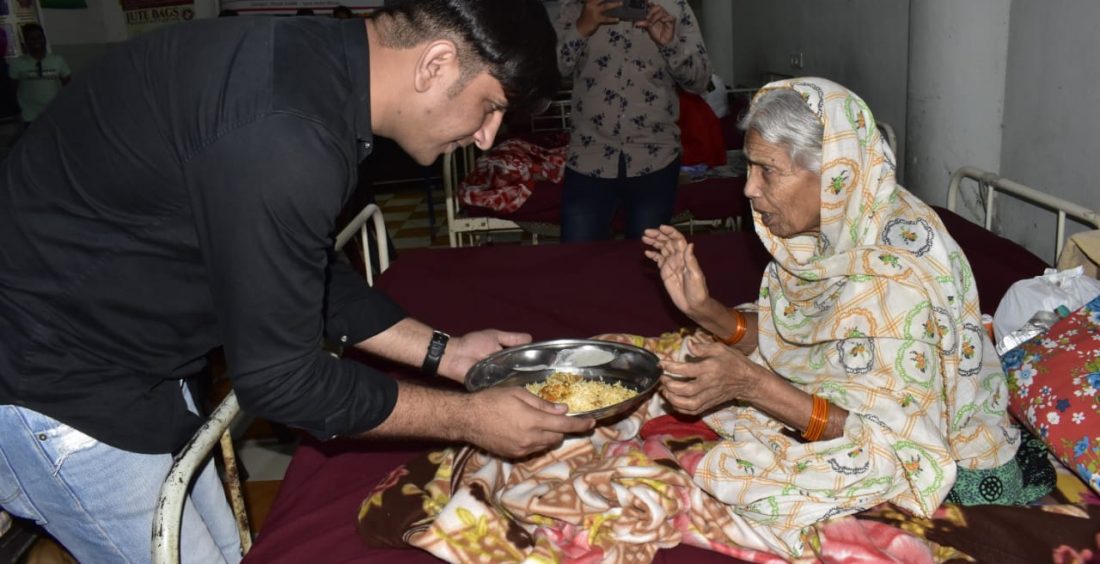 Lunch Program at Fatima Old Age Home