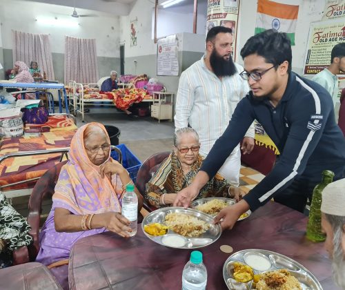Dinner at Fatima Old age Home by Flivv