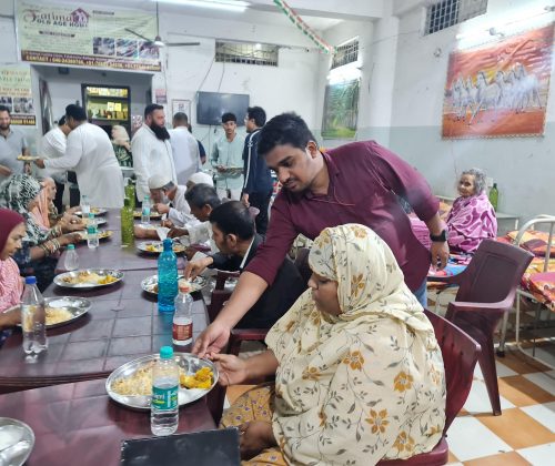 Dinner at Fatima Old age Home by Flivv