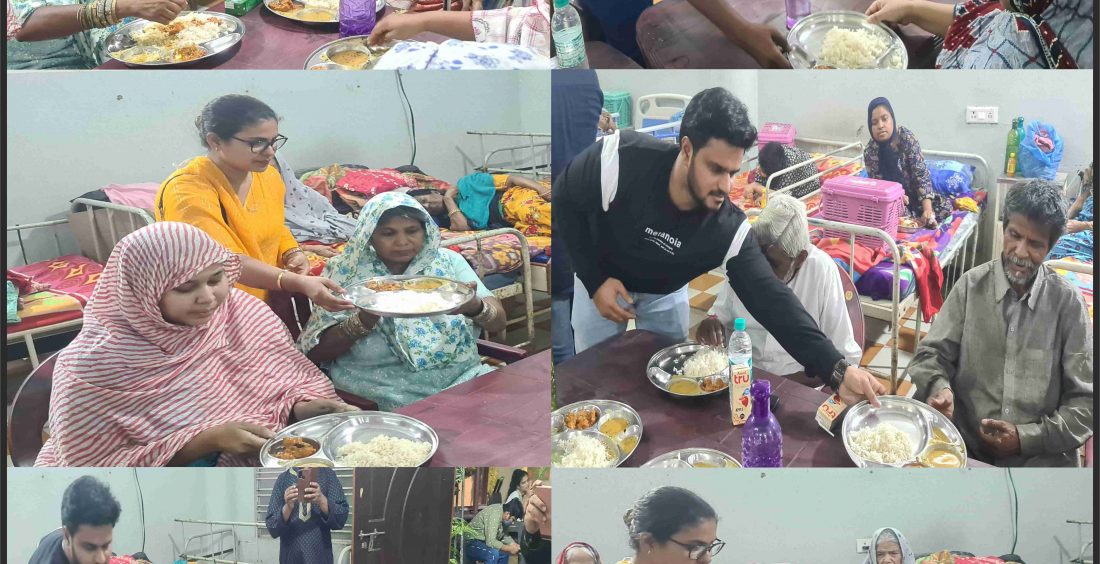 Dinner at Old Age Home